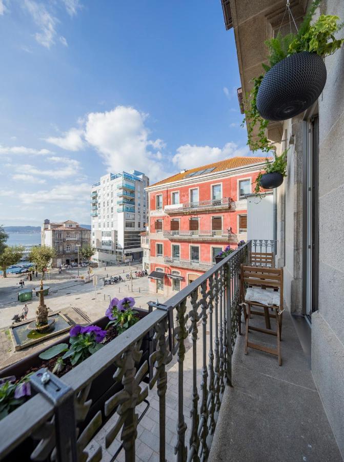 Refugio De Paz Y Encanto En El Corazon De Vigo Con Vistas Al Mar Eksteriør billede