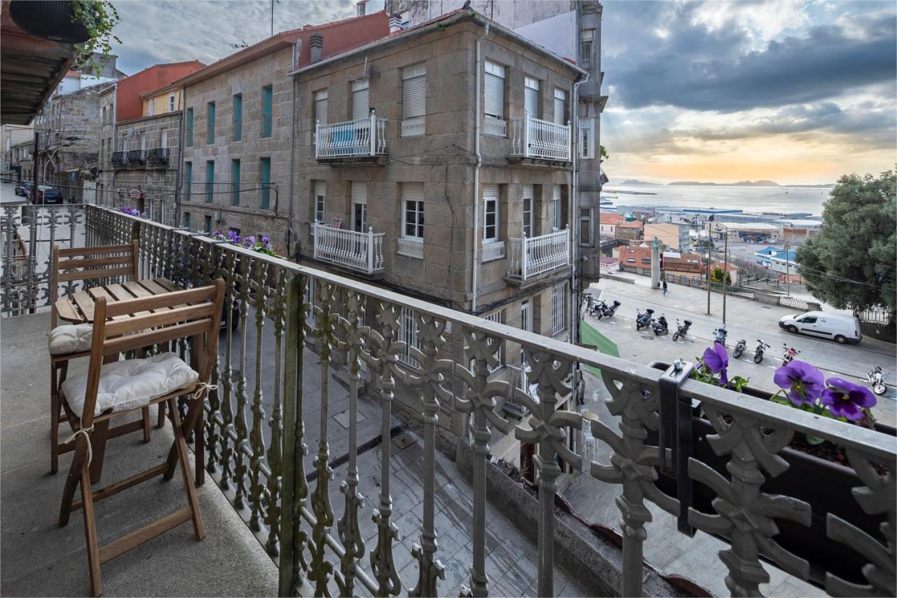Refugio De Paz Y Encanto En El Corazon De Vigo Con Vistas Al Mar Eksteriør billede